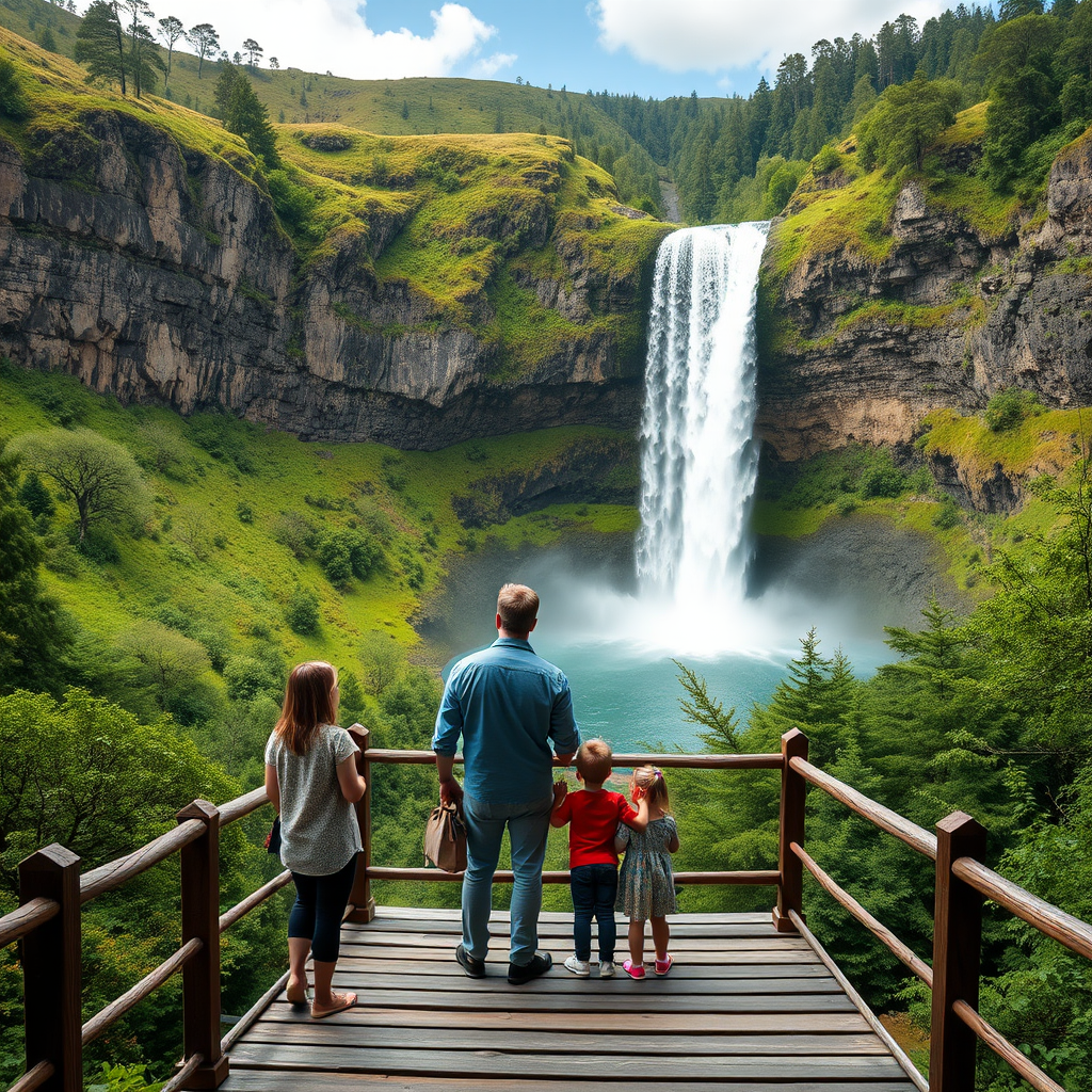 Stunning waterfalls within three hours of Coventry perfect for a family day trip